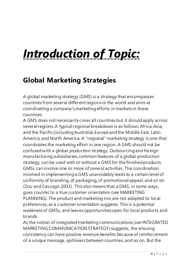 Mcdonalds global marketing strategy gms essay mcdonalds marketing strategy